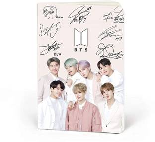 craft maniacs BTS SOFT BOUND COLLECTION A5 Notebook RULED 100 Pages