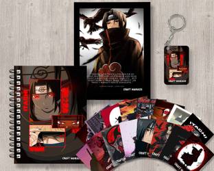 craft maniacs ITACHI UCHIHA GIFTING COMBO Pen Gift Set