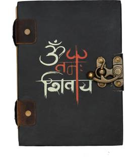 CRAFT CLUB OM NAMAH SHIVAY Print Diary with 100% Recycled Handmade Paper Regular Diary Un-Ruled 144 Pages