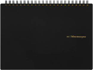 Maruman MNEMOSYNE Notebook A5 Note Pad Unruled/ Plain 140 Pages