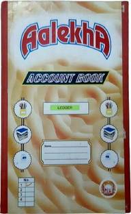 Aalekha daily accounts Regular Journal Ruled 43 Pages