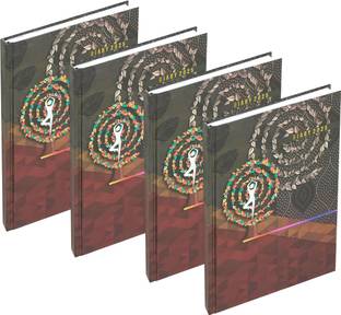 TULMAM Yoga Print Hard Bound Executive Planner Organiser for personal/Office Diary 2024 B5 Notebook Ruled 365 Pages