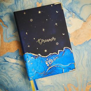 Doodle Premium Dreamy Sky A5 Notebook With Metal Corners 160 Pages