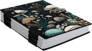DI-KRAFT Printed Diary Notebook With Lock Clasp For Gift/Office Use (5*7 Inch,160 Pages) A5 Diary Unruled 160 Pages