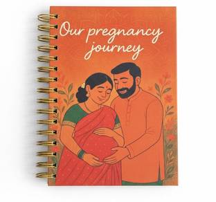 Bop Canvases Pregnancy Diary A5 Journal Printed 120 Pages