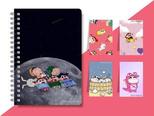craft maniacs SHINCHAN 2023 NOTEBOOK COLLECTION A5 Diary RULED 160 Pages