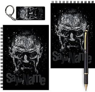craft maniacs A6 MESSAGE PADS + ONE KEYRING A6 Note Book UNRULED 160 Pages