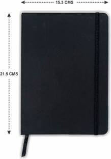 CuckooDiaries Ribbon Bookmark Calender Planner of Month A5 Notebook Single Rule 192 Pages
