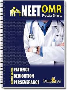 Bungbee OMR Sheets for NEET Practice Latest Format, 200 MCQ-Set of 1 Spiral Bound A4 Notebook NEET OMR 90 Sheets / 90 Pages