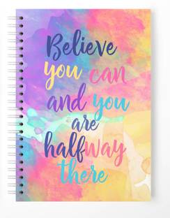 Lauret Blanc Undated Daily Planner and Organizer, To Do List, Affirmation and Gratitude Journal- A5, 80 GSM, 160 Pages (Plan for 80 days) A5 Planner/Organizer Ruled 160 Pages