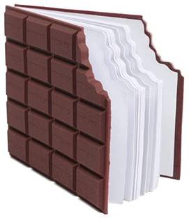 Sannu Designer Chocolate Shape Pocket-size Diary A5 Diary Rulled 80 Pages