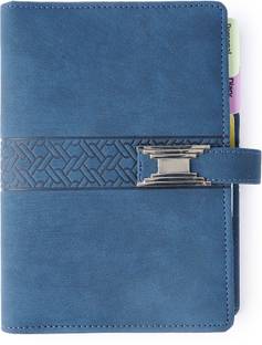 FINER THREADS Professional Planner, PU Leather Hardcover Organizer with Metal Clasp, 96 Pages Regular Organizer Rulled 96 Pages
