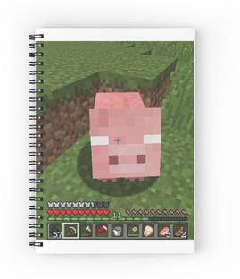 craft maniacs MINECRAFT NOTEBOOK COLLECTION A5 Diary RULED 160 Pages