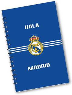Desi Feriwala Real Madrid A5 Notebook Unruled 100 Pages