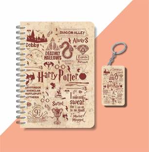 craft maniacs A5 NOTEBOOK + KEYCHAIN COLLECTION A5 Notebook RULED 160 Pages