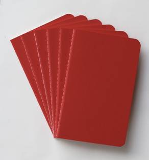 INNAXA Pocket Size Notebooks, 3.5 x 5.5" Softcover Mini Notebooks A6 Notebook Blank 64 Pages