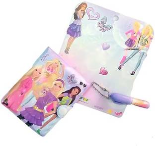 Caught Trendy Barbie Pocket-size Notebook Both Side Rule Mini Diary 60 Pages