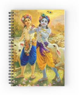 craft maniacs KRISHNA COLLECTION A5 Notebook RULED 120 Pages