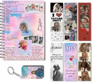 craft maniacs 2023 TAYLOR DIARY + TWO FREEBIE COLLECTION A5 Notebook RULED 160 Pages