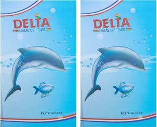First Click Delta Fish Notebook 2 Register (Hard Bound) 528 Page Size : 20 x 32 cm Book-size Notebook RULED 528 Pages