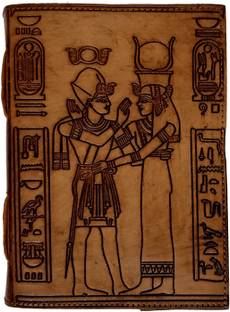 Purpledip Egyptian Drawings Handmade Regular Diary Unruled 200 Pages