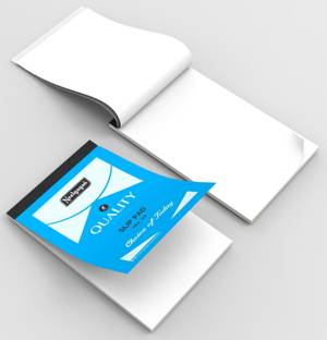 NEELGAGAN Slip Pad No.33 (Type: Plain with 160 Pages) (10.5 cm x 16.5 cm) Regular Note Pad Plain (Pack Of 8) 160 Pages