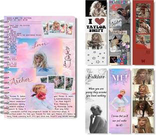 craft maniacs 2023 TAYLOR DIARY + FREEBIE COLLECTION A5 Notebook RULED 160 Pages