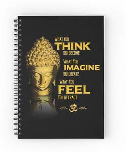 craft maniacs BUDDHA COLLECTION A5 Diary RULED 120 Pages