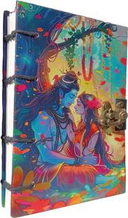 ALAYANACRAFTS Handmade A5 Notebook UNRULLED 200 Pages