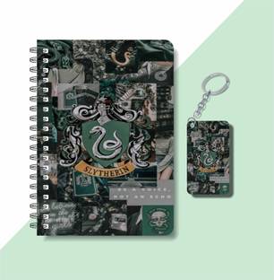 craft maniacs HP DIARY + KEYCHAIN A5 Notebook RULED 160 Pages