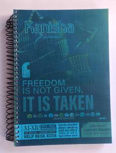 kanshka School Collage A4 Notebook Unruled 440 Pages