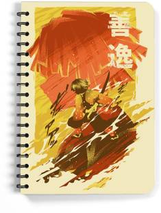 ComicSense Demon Slayer Anime Thunder Breathing A5 Notebook Unruled 120 Pages
