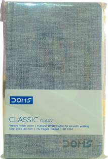 DOMS Classic Diary A4 Diary ruled 192 Pages