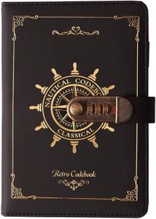 VATTU Marble Diary Journal with Lock for Girls and Women - Secret Diaries A5 Journal Single 200 Pages