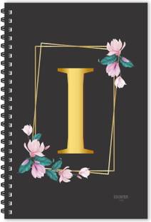 ESCAPER I letter diary (Ruled - A5), I initial Diary, I alphabet Notebook A5 Diary Ruled 160 Pages