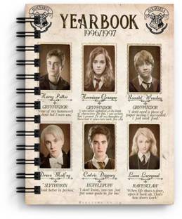 craft maniacs HARRY POTTER A5 Note Book RULED 160 Pages