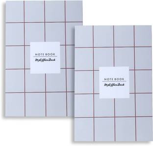 MyOfficeDesk My Office Desk Twin Journal/Diary/Notebook A5 Diary Ruled 164 Pages