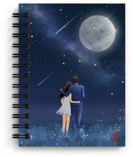 DI-KRAFT Handcrafted Cardbord Diary A5 Diary Unruled 160 Pages