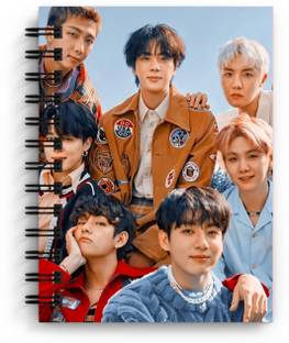 craft maniacs BTS 2023 BEST SELLER COLLECTION A5 Notebook RULED 160 Pages