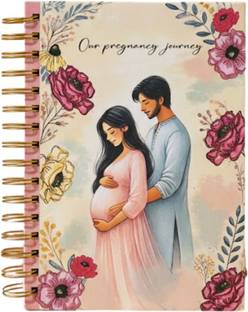Bop Canvases Pregnancy Diary A5 Diary Printed 180 Pages