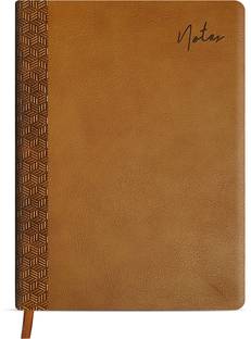Abstract Collection A5 Premium Quality Notebook with Flexible Pu Leather cover ( 6 x 8.5 Inches) A5 Notebook Ruled 200 Pages
