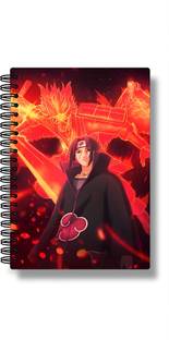 buddytales Itachi Uchiha Anime Notebook A5 Notebook unruled 120 Pages