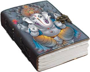 DI-KRAFT HANDCRAFTED LEATHER JOURNAL A5 Journal UNRULED 200 Pages