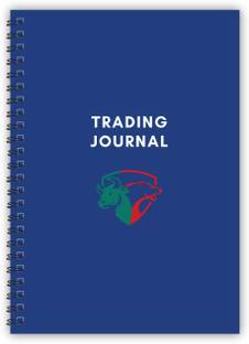 TimeWise Stock Market Trading Journal Notebook Day Trade Log A4 Journal Unruled 136 Pages