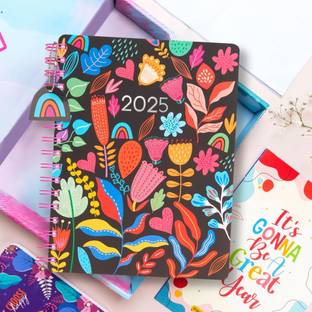 Doodle Start Anytime of the Year B5 Planner/Organizer Ruled 268 Pages