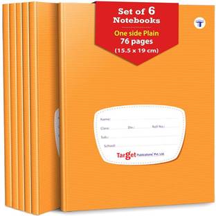 Woodsnipe Interleaf Single Line Notebook | One Side Ruled One Side Plain Regular Notebook Ruled 432 Pages