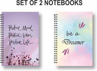 ROT RIX combo of 2 Notebooks A5 Diary Unruled 144 Pages