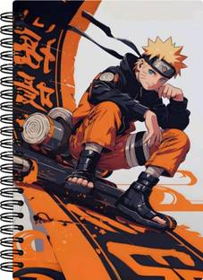 buddytales Naruto A5 Notebook Unruled 140 Pages