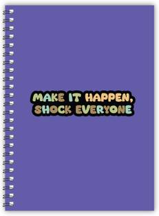 TimeWise Study Planner WIN For Students Study Time Management A5 Planner Unruled 140 Pages