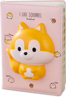 STANCRAY 3D SQUIRREL SOFTTOY NOTEBOOK Pen Gift Set